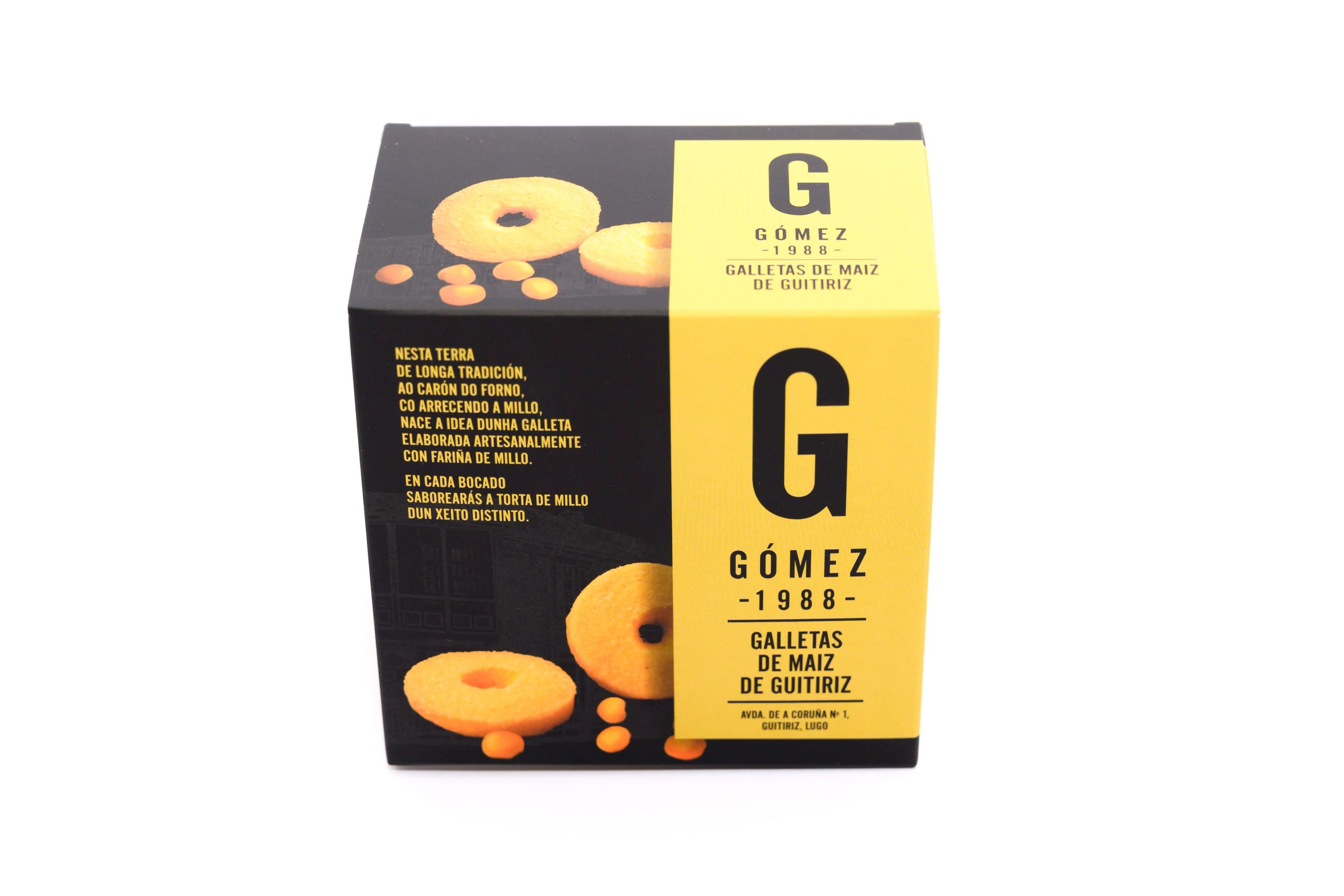 GALLETAS DE MAÍZ DE GUITIRIZ (2) Galletas de Maíz de Guitiriz